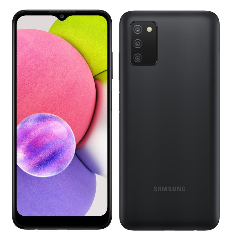 Samsung Galaxy A03s SM-A037G 16,5 cm (6.5"") Dual SIM Android 11 4G USB Type-C 3 GB 32 GB 5000 mAh Zwart