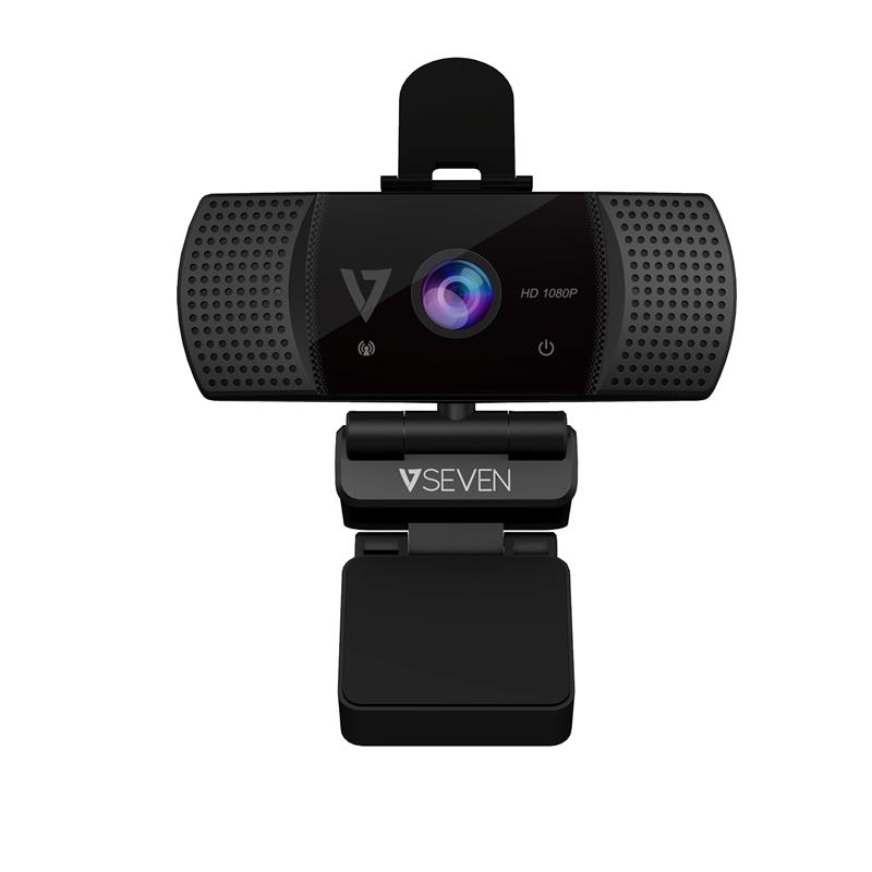 V7 WCF1080P webcam 2 MP 1920 x 1080 Pixels USB Zwart