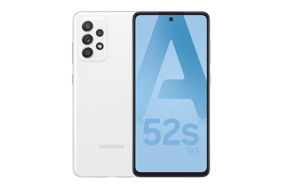 Samsung Galaxy A52s 5G SM-A528B 16,5 cm (6.5"") Dual SIM Android 11 USB Type-C 8 GB 256 GB 4500 mAh Wit