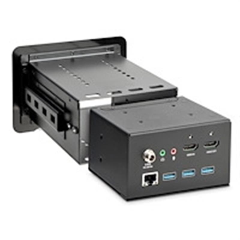 StarTech.com Vergadertafel docking station en aansluitdoos 4K - USB-C/USB-A host - HDMI - 4x USB 60W USB-C Power Delivery RJ45