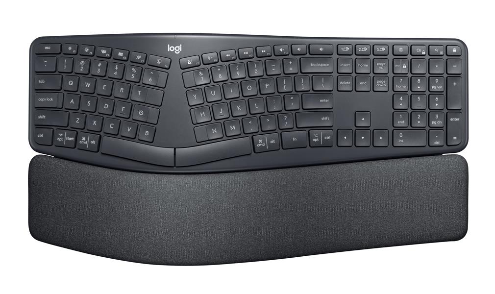 Logitech K860 for Business toetsenbord Bluetooth Scandinavisch Grafiet
