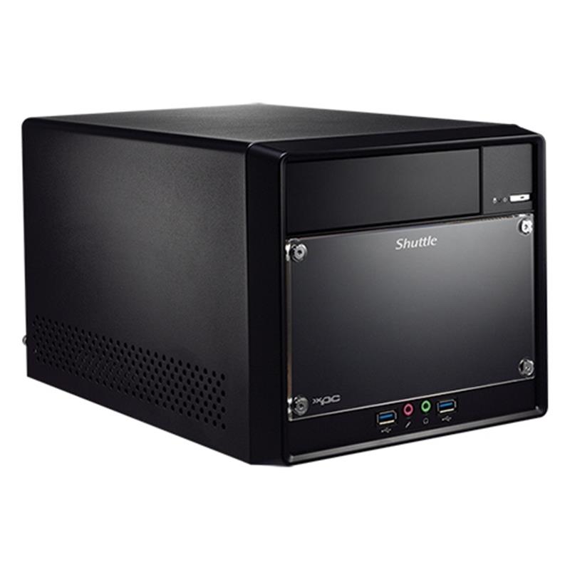 Shuttle XPC cube Barebone SH510R4 - S1200, Intel H510, 1xDP, 1xHDMI, 1x LAN, 1x 5.25"" ODD, 2x 3.5"" HDD bays