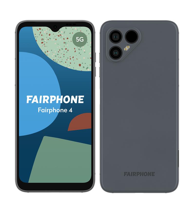 Fairphone 4 16 cm (6.3"") Dual SIM Android 11 5G USB Type-C 6 GB 128 GB 3905 mAh Grijs