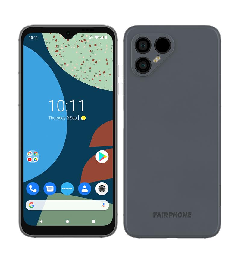 Fairphone 4 16 cm (6.3"") Dual SIM Android 11 5G USB Type-C 6 GB 128 GB 3905 mAh Grijs