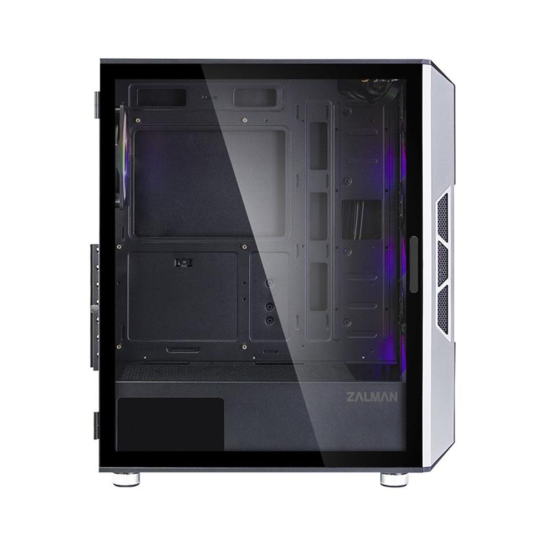 Zalman I3 Neo ATX Mid Tower PC Case Mesh front for efficient cooling Pre-installed fan 3 Midi Tower Zwart