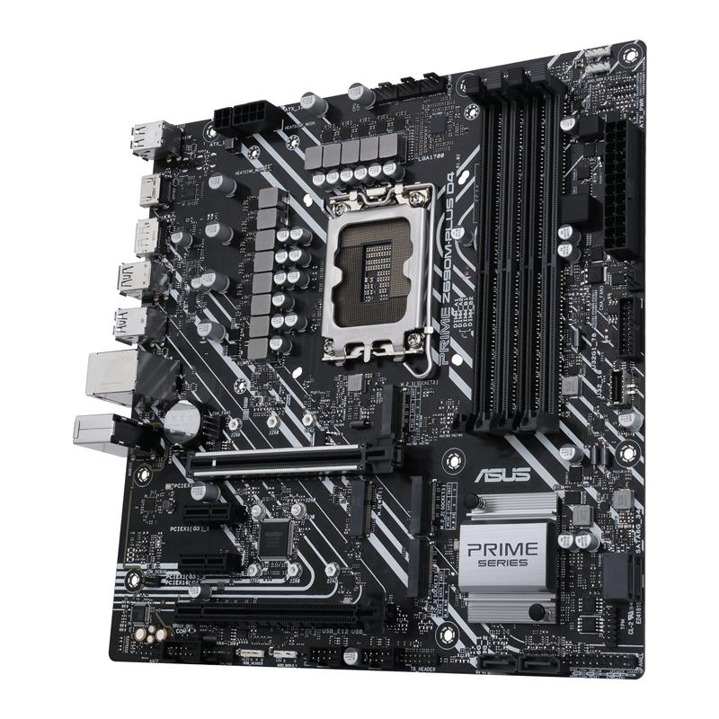 ASUS PRIME Z690M-PLUS D4 Intel Z690 LGA 1700 micro ATX