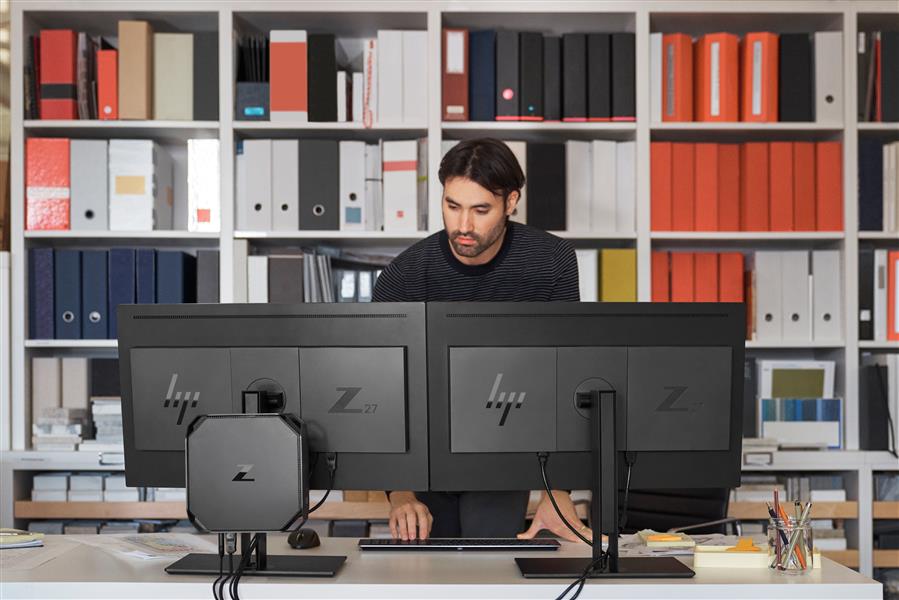 HP Z2 Mini G5 DDR4-SDRAM i7-10700 mini PC Intel® 10de generatie Core™ i7 16 GB 512 GB SSD Windows 10 Pro Workstation Zwart