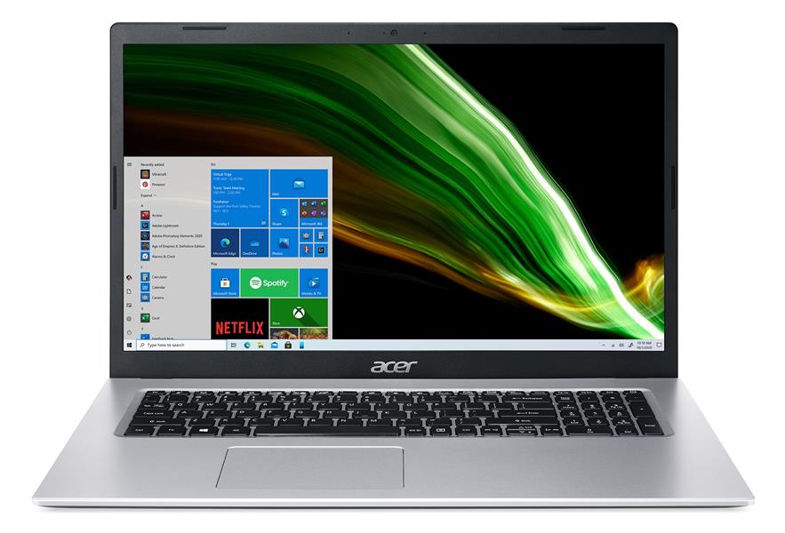 Aspire 3 A317-53G-50ZD - 17 3i FHD i5-1135G7 16GB 512GB SSD MX350 2GB Silver No ODD Qwerty Win11 Home