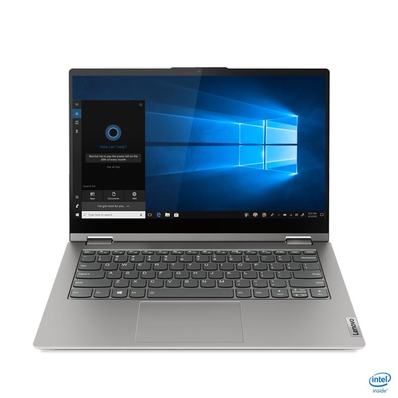 Lenovo ThinkBook 14s Yoga Hybride (2-in-1) 35,6 cm (14"") Touchscreen Full HD Intel® Core™ i5 16 GB DDR4-SDRAM 512 GB SSD Wi-Fi 6 (802.11ax) Windows 1