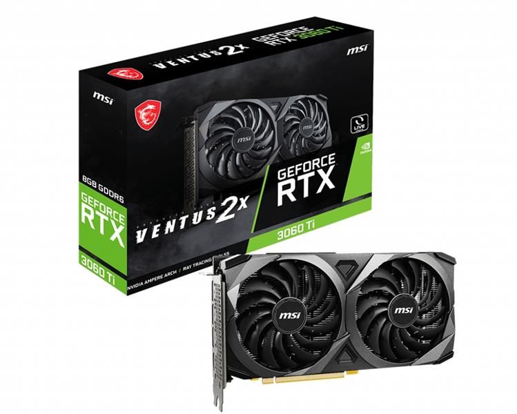 MSI GeForce RTX 3060 Ti VENTUS 2X 8G V1 LHR NVIDIA 8 GB GDDR6