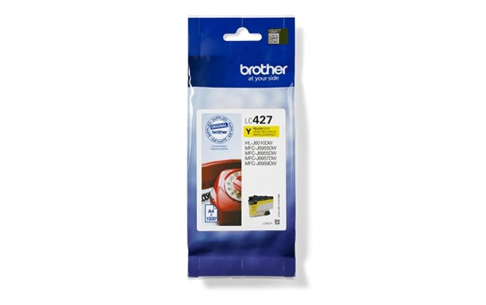 BROTHER Yellow Ink Cartridge - 1500p