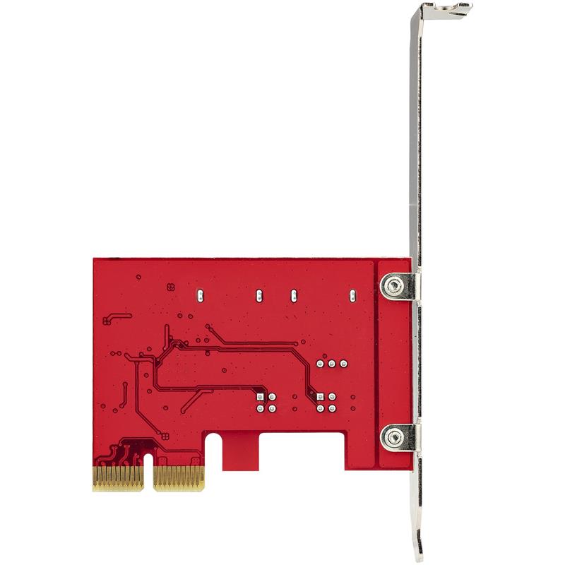 StarTech.com SATA PCIe Kaart - 2 Port PCIe SATA Uitbreidingskaart - 6Gbps - Full/Low Profile - PCI Express naar SATA Adapter/Controller - ASM1062R SAT