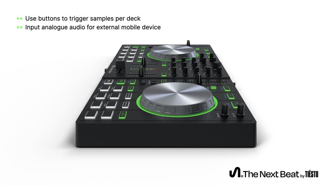 The Next Beat by Tiësto Controller 2 kanalen Meerkleurig