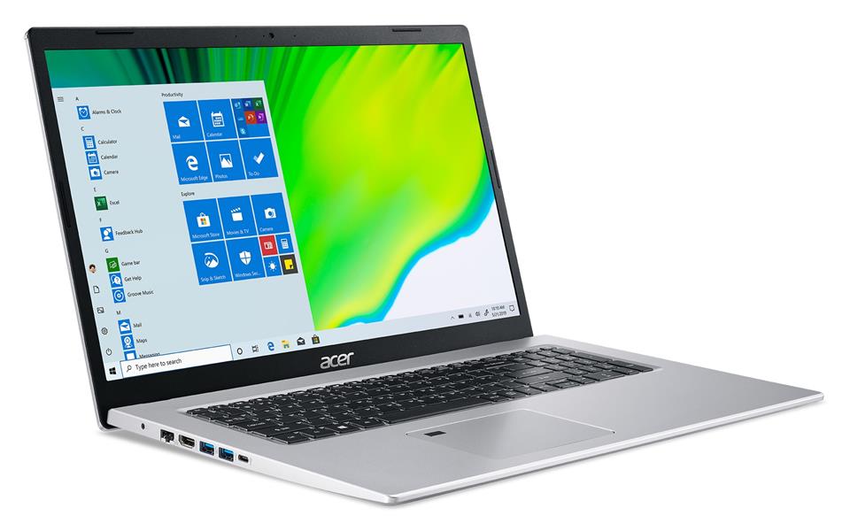 Acer Aspire 5 A517-52G-52W4 Notebook 43,9 cm (17.3"") Full HD Intel® Core™ i5 16 GB DDR4-SDRAM 512 GB SSD NVIDIA GeForce MX450 Wi-Fi 6 (802.11ax) Wind
