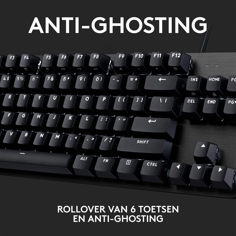 Logitech G413 TKL SE toetsenbord USB QWERTY US International Zwart