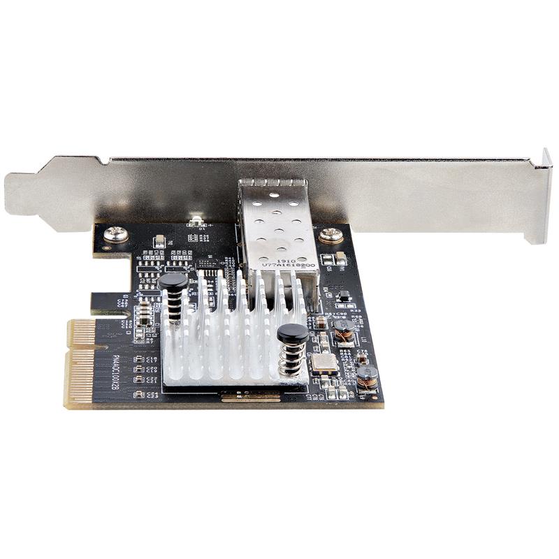 StarTech.com 10G PCIe SFP+ Netwerkkaart, Single SFP+ Port Netwerk Adapter, Open SFP+ voor MSA-Compliant Modules/Direct-Attach Kabels, 10 Gigabit Fiber