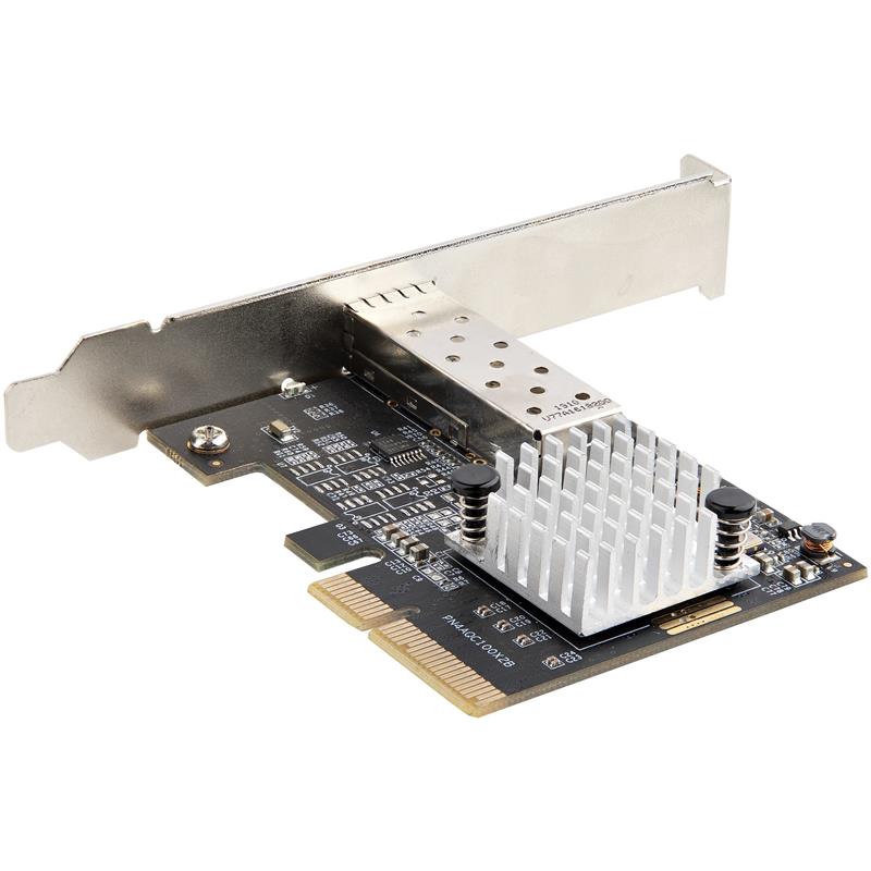 StarTech.com 10G PCIe SFP+ Netwerkkaart, Single SFP+ Port Netwerk Adapter, Open SFP+ voor MSA-Compliant Modules/Direct-Attach Kabels, 10 Gigabit Fiber