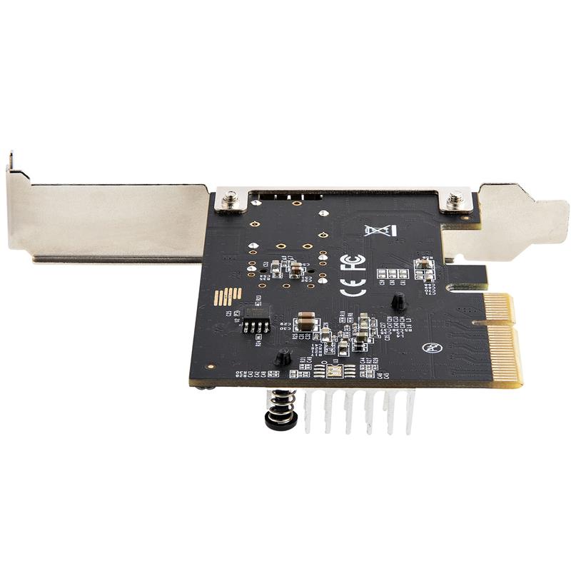 StarTech.com 10G PCIe SFP+ Netwerkkaart, Single SFP+ Port Netwerk Adapter, Open SFP+ voor MSA-Compliant Modules/Direct-Attach Kabels, 10 Gigabit Fiber