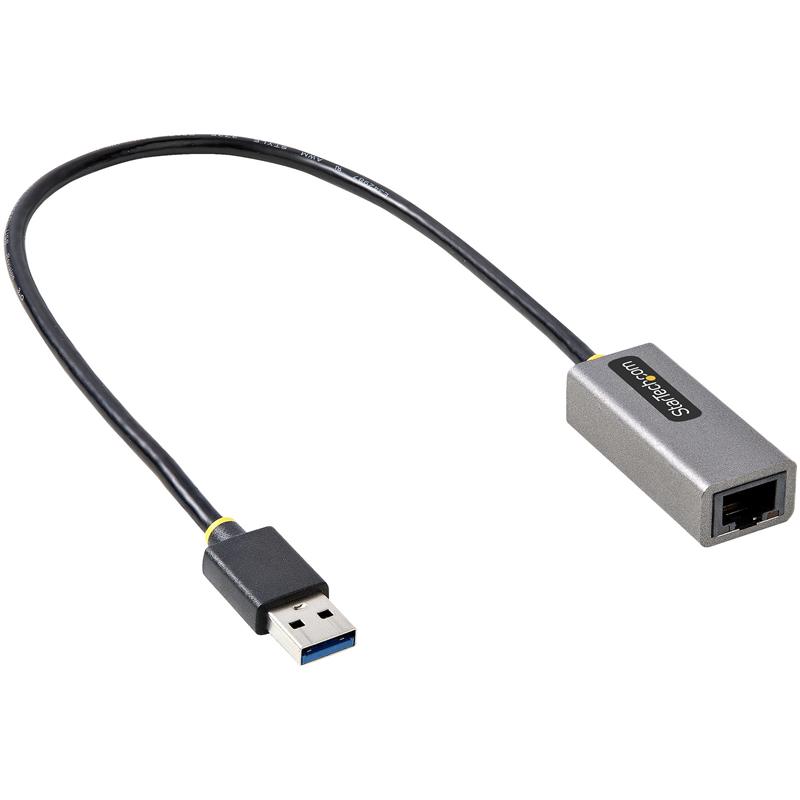 StarTech.com USB-C Ethernet Adapter, USB 3.0 naar 10/100/1000 Gigabit Ethernet LAN Converter voor Laptops, 30cm Kabel, USB naar RJ45 Adapter, NIC Adap