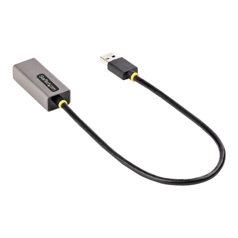 StarTech.com USB-C Ethernet Adapter, USB 3.0 naar 10/100/1000 Gigabit Ethernet LAN Converter voor Laptops, 30cm Kabel, USB naar RJ45 Adapter, NIC Adap