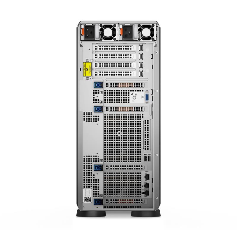 EMC PowerEdge T550 Server - Xeon Silver 4309Y 2 8GHz - 16GB RAM - Hot-Swap - DVD - Matrox G200 - Tower - 5U - 2Way