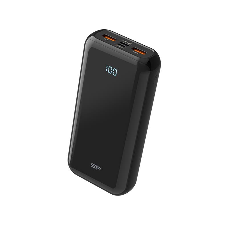 Silicon Power QS28 Lithium-Polymeer (LiPo) 20000 mAh Zwart