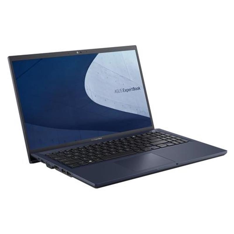 ASUS ExpertBook B1 B1500CEAE-BQ3283X Notebook 39 6 cm 15 6 Full HD Intel Core tm i5 16 GB DDR4-SDRAM 256 GB SSD Wi-Fi 6 802 11ax Windows 11 Pro Zwart