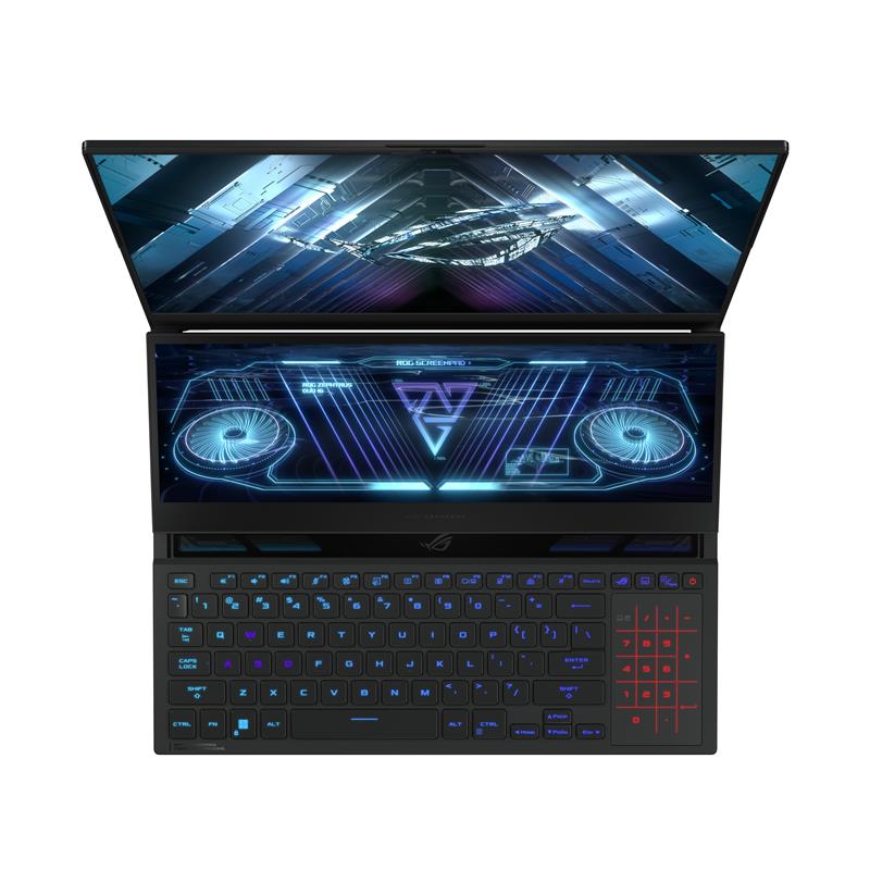 ASUS ROG Zephyrus Duo 16 GX650RW-LO070W Laptop 40,6 cm (16"") WQXGA AMD Ryzen™ 7 6800H 32 GB DDR5-SDRAM 2 TB SSD NVIDIA GeForce RTX 3070 Ti Wi-Fi 6E (