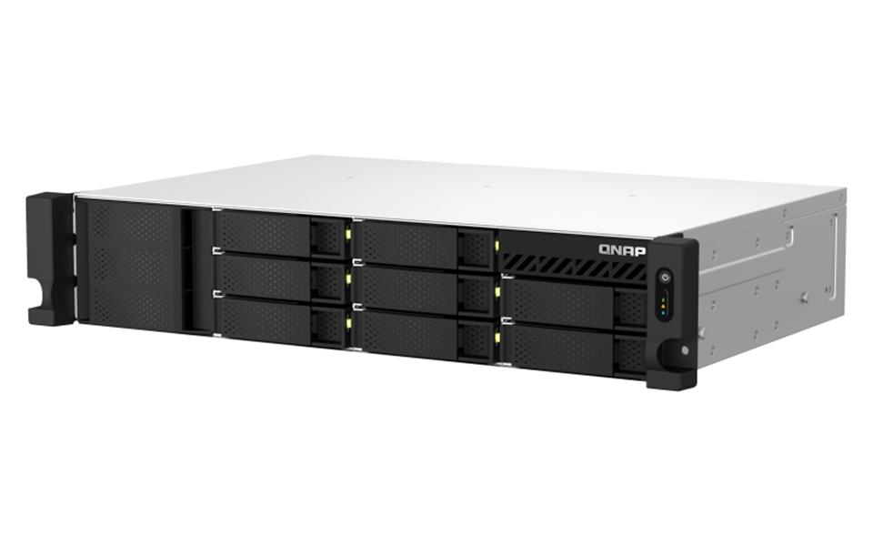 QNAP TS-873AeU-RP NAS Rack (2U) Ethernet LAN Zwart V1500B
