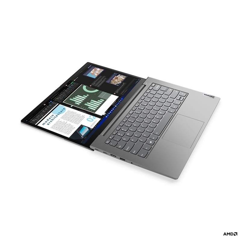 Lenovo ThinkBook 14 5625U Notebook 35,6 cm (14"") Full HD AMD Ryzen™ 5 16 GB DDR4-SDRAM 256 GB SSD Wi-Fi 6 (802.11ax) Windows 11 Pro Grijs