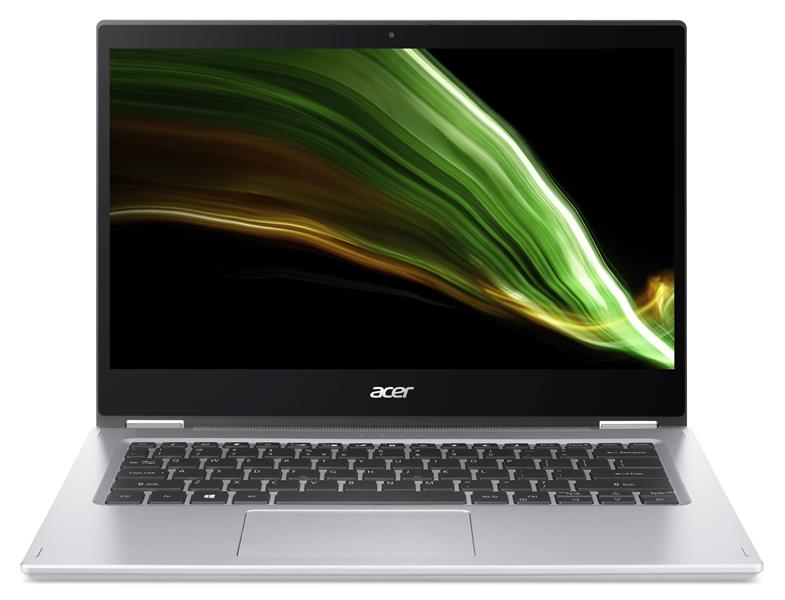 Acer Spin 1 SP114-31-C61W Hybride (2-in-1) 35,6 cm (14"") Touchscreen Full HD Intel® Celeron® 4 GB DDR4-SDRAM 128 GB SSD Wi-Fi 5 (802.11ac) Windows 11