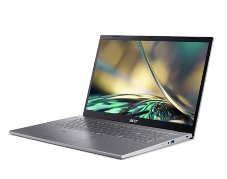 Acer Aspire 5 A517-53-546C Laptop 43,9 cm (17.3"") Full HD Intel® Core™ i5 i5-1235U 16 GB DDR4-SDRAM 512 GB SSD Wi-Fi 6 (802.11ax) Windows 11 Pro Grij