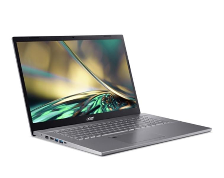 Acer Aspire 5 A517-53-546C Laptop 43,9 cm (17.3"") Full HD Intel® Core™ i5 i5-1235U 16 GB DDR4-SDRAM 512 GB SSD Wi-Fi 6 (802.11ax) Windows 11 Pro Grij