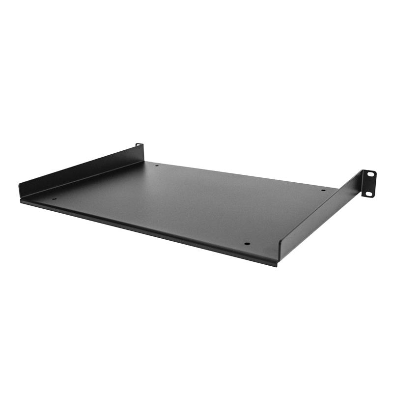 StarTech.com 1U Rack Shelf - Universele 19 inch Server Rack Plank/Lade voor AV/Data/Netwerk Apparatuur – Cantilever/Uitkragende Ligger – Duurzaam Ontw