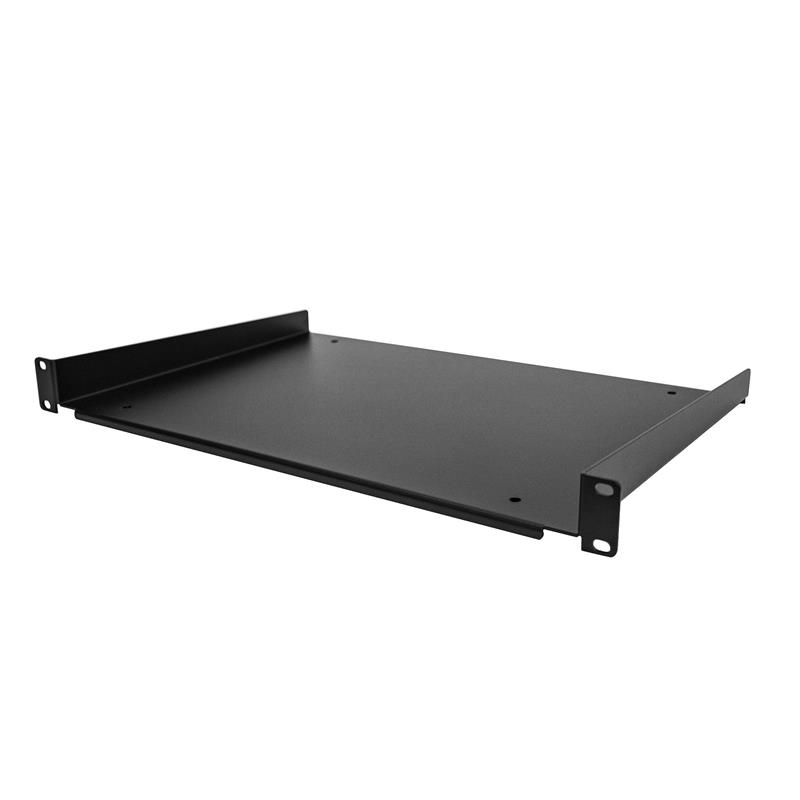 StarTech.com 1U Rack Shelf - Universele 19 inch Server Rack Plank/Lade voor AV/Data/Netwerk Apparatuur – Cantilever/Uitkragende Ligger – Duurzaam Ontw