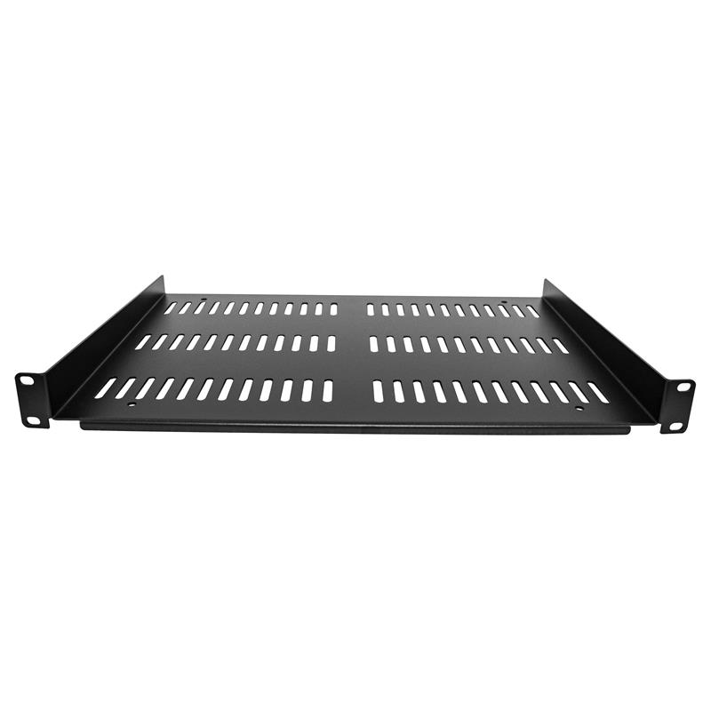 StarTech.com 1U Rack Shelf - Universele Geventileerde 19 inch Server Rack Plank/Lade voor AV/Data/Netwerk Apparatuur – Cantilever/Uitkragende Ligger –