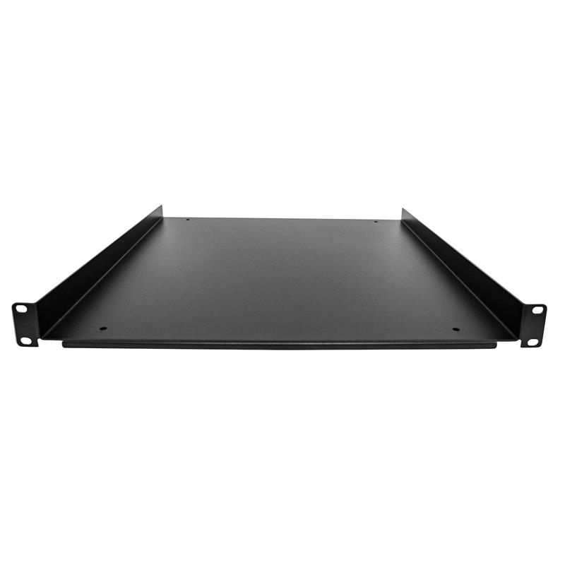 StarTech.com 1U Rack Shelf - Universele 19 inch Server Rack Plank/Lade voor AV/Data/Netwerk Apparatuur – Cantilever/Uitkragende Ligger – Duurzaam Ontw