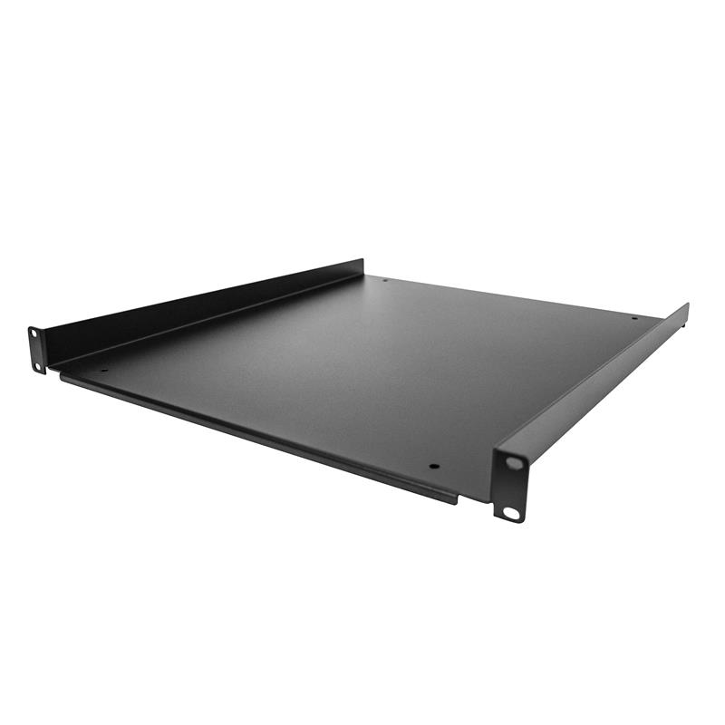 StarTech.com 1U Rack Shelf - Universele 19 inch Server Rack Plank/Lade voor AV/Data/Netwerk Apparatuur – Cantilever/Uitkragende Ligger – Duurzaam Ontw