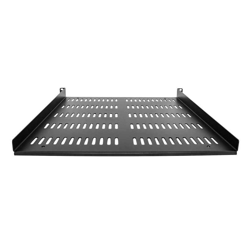 StarTech.com 1U Rack Shelf - Universele Geventileerde 19 inch Server Rack Plank/Lade voor AV/Data/Netwerk Apparatuur – Cantilever/Uitkragende Ligger –