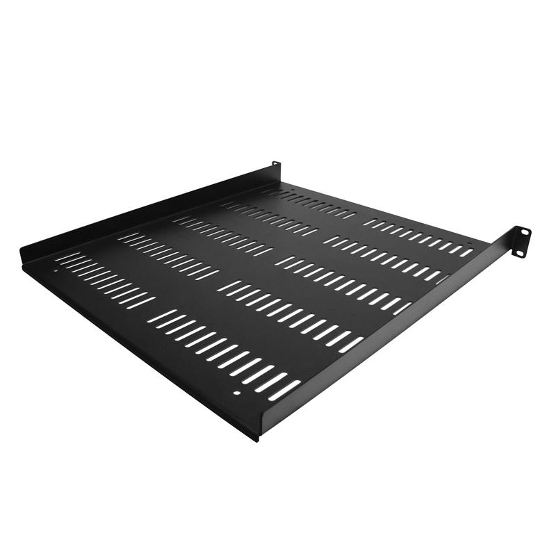 StarTech.com 1U Rack Shelf - Universele Geventileerde 19 inch Server Rack Plank/Lade voor AV/Data/Netwerk Apparatuur – Cantilever/Uitkragende Ligger –