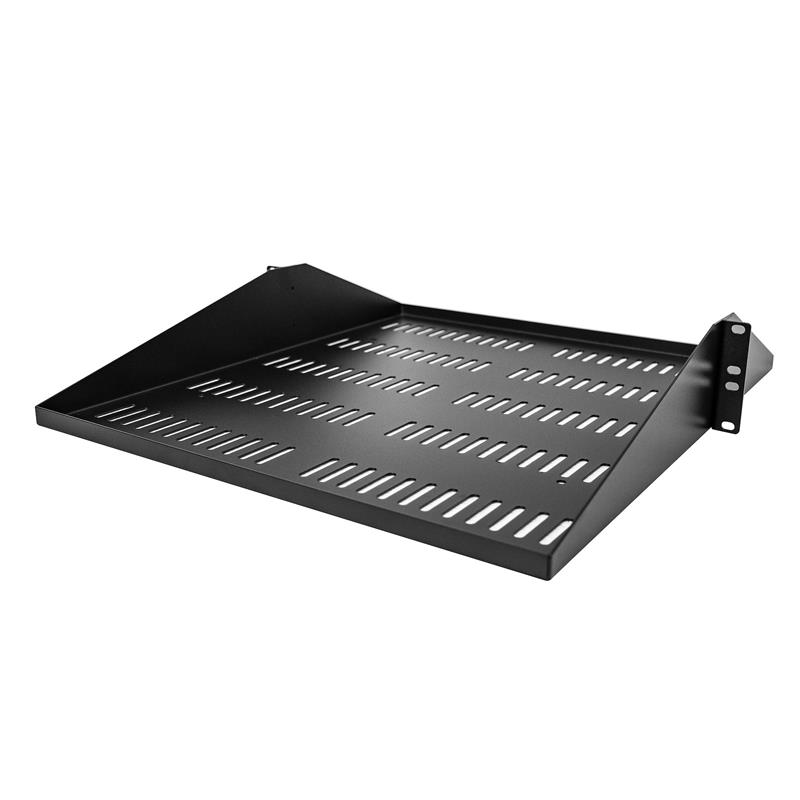 StarTech.com 2U Rack Shelf - Universele Geventileerde 19 inch Server Rack Plank/Lade voor AV/Data/Netwerk Apparatuur – Cantilever/Uitkragende Ligger –