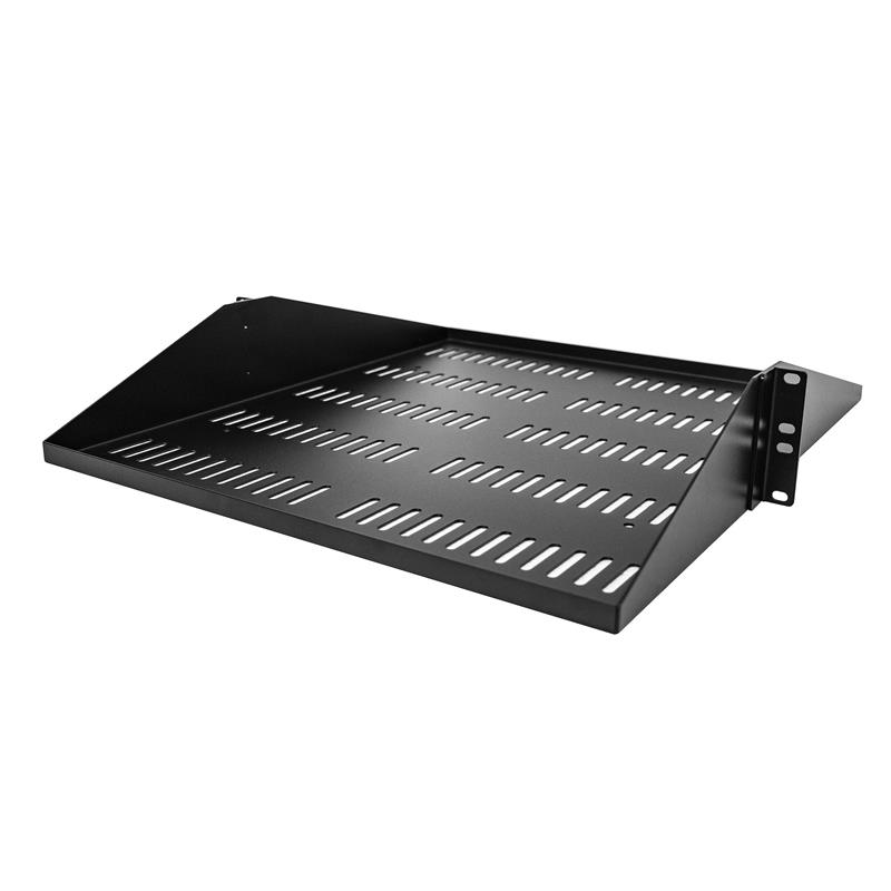 StarTech.com 2U Rack Shelf - Universele Geventileerde 19 inch Server Rack Plank/Lade voor AV/Data/Netwerk Apparatuur – Cantilever/Uitkragende Ligger –