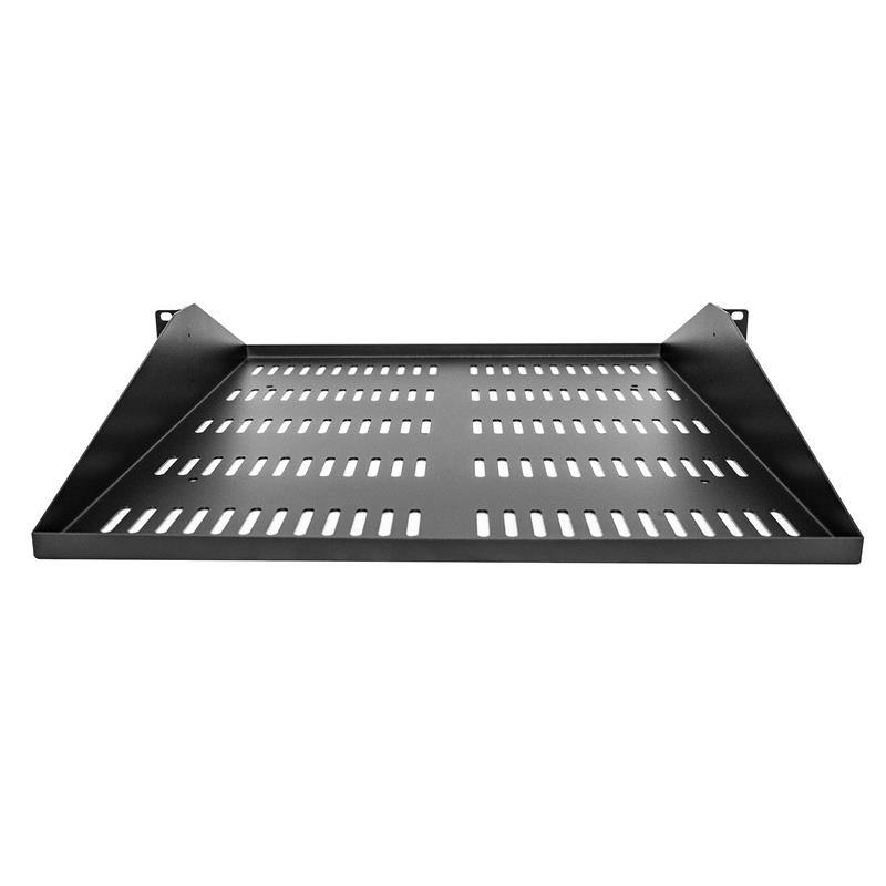 StarTech.com 2U Rack Shelf - Universele Geventileerde 19 inch Server Rack Plank/Lade voor AV/Data/Netwerk Apparatuur – Cantilever/Uitkragende Ligger –