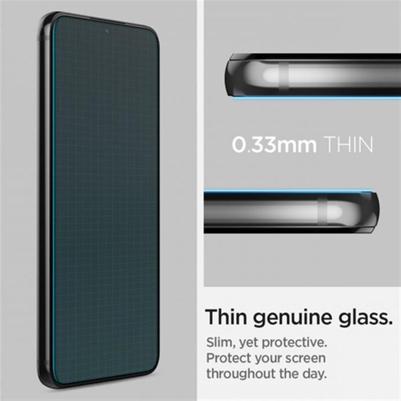 Spigen Gal S22 Glas tR EZ Fit 2 pack