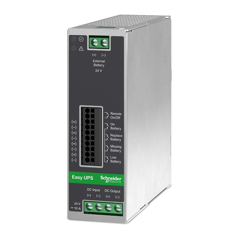 APC BVS480XDPDR 24V DC UPS – 480Watt, 24V, 20A, DIN-Rail montage, Power Module zonder accu