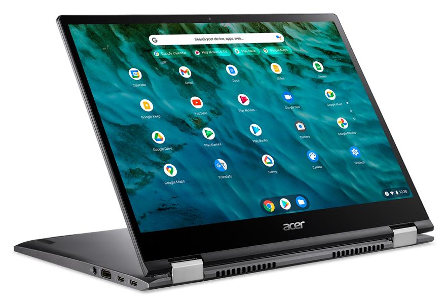 Acer Chromebook Spin 713 CP713-3W-583H - QWERTY - 13 5 QHD 2256 x 1504 Multi Touch IPS - i5-1135G7 - 8GB DDR4X - 256GB SSD - Intel Iris Xe Graphics -C