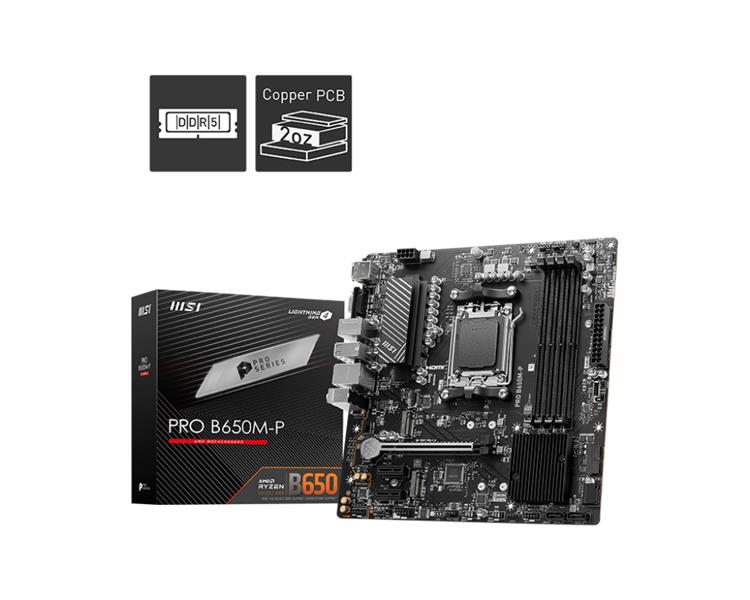 MSI AMD B650 Supports AMD