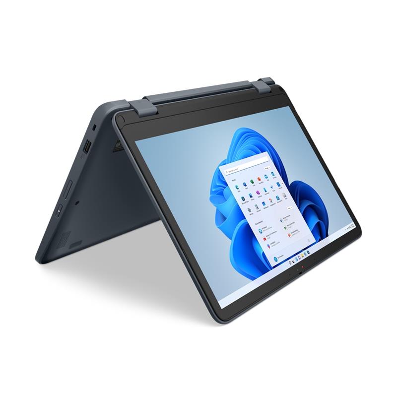Lenovo 300w Yoga Gen 4 Hybride (2-in-1) 29,5 cm (11.6"") Touchscreen HD Intel® N N100 4 GB LPDDR5-SDRAM 128 GB SSD Wi-Fi 6 (802.11ax) Windows 11 Pro A