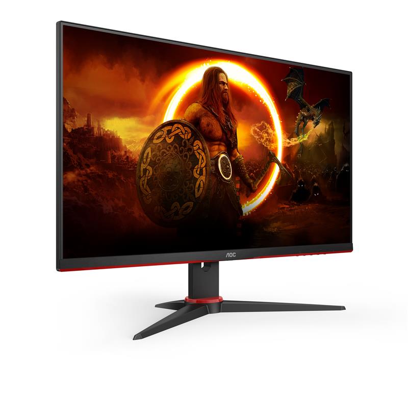 AOC G2 24G2SPAE/BK LED display 60,5 cm (23.8"") 1920 x 1080 Pixels Full HD Zwart, Rood