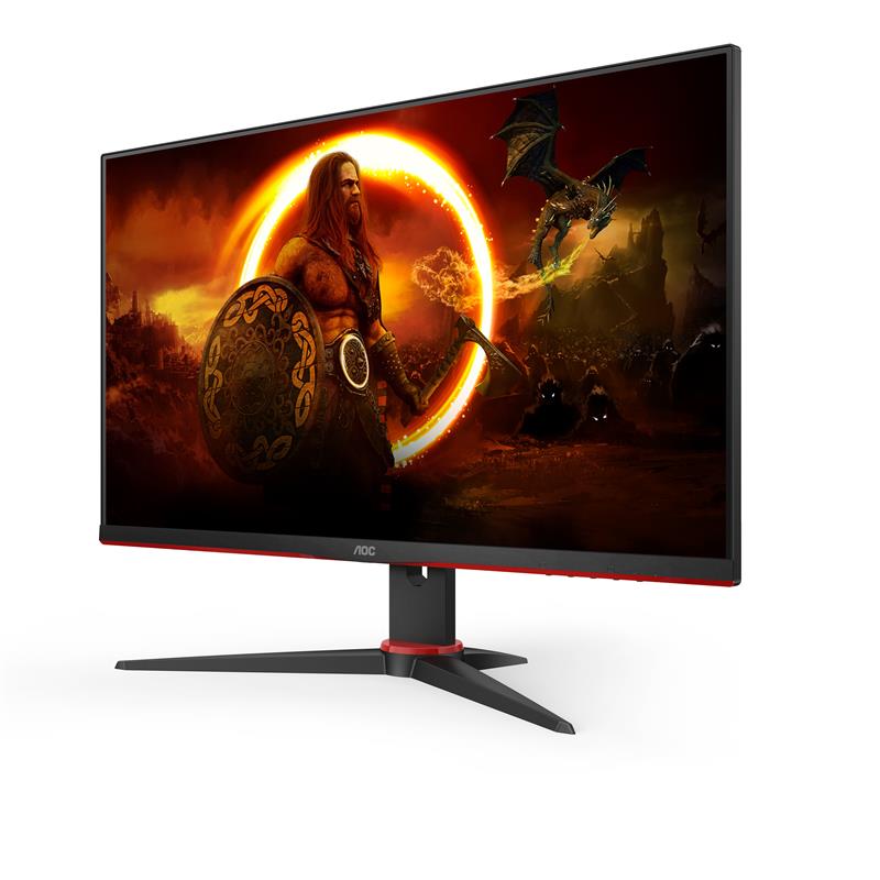 AOC G2 24G2SPAE/BK LED display 60,5 cm (23.8"") 1920 x 1080 Pixels Full HD Zwart, Rood